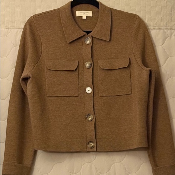 Sezane Sweaters - Sezane Betty Cardigan Cafe Clair